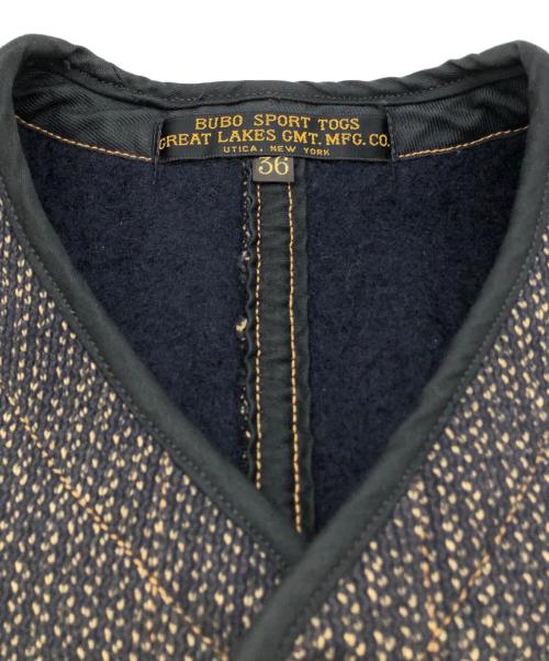 freewheelers（フリーホイーラーズ）FREEWHEELERS (フリーホイーラーズ) ビーチベスト ブラック サイズ:SIZE 36の古着・服飾アイテム