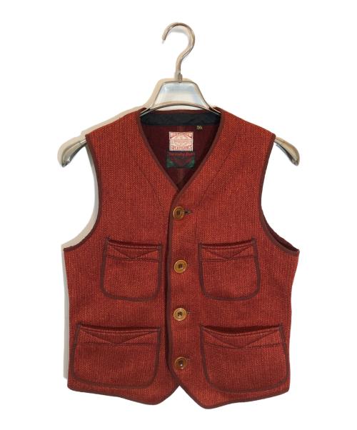 freewheelers（フリーホイーラーズ）FREEWHEELERS (フリーホイーラーズ) ビーチベスト レッド サイズ:SIZE 36の古着・服飾アイテム