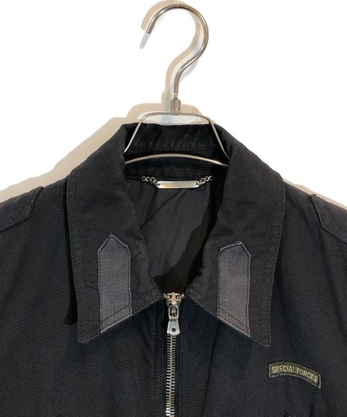 DOLCE & GABBANA（ドルチェ＆ガッバーナ）DOLCE & GABBANA (ドルチェ＆ガッバーナ) ワッペンフライトジャケット ブラック サイズ:SIZE 46の古着・服飾アイテム