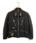 DOLCE & GABBANA（ドルチェ＆ガッバーナ）の古着「ワッペンフライトジャケット」｜ブラック
