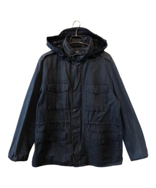 POLO RALPH LAUREN（ポロ・ラルフローレン）POLO RALPH LAUREN (ポロ・ラルフローレン) M65フィールドジャケット ネイビー サイズ:XLの古着・服飾アイテム