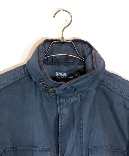 POLO RALPH LAUREN（ポロ・ラルフローレン）POLO RALPH LAUREN (ポロ・ラルフローレン) M65フィールドジャケット ネイビー サイズ:XLの古着・服飾アイテム