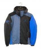 ARC'TERYXアークテリクス）の古着「別注Atom LT Hoody（アトム LT フーディー ）」｜ブルー×ブラック
