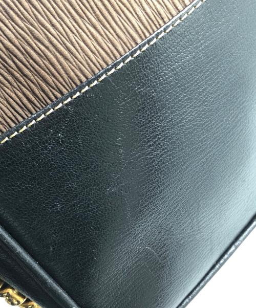 LOEWE（ロエベ）LOEWE (ロエベ) ベラスケスショルダーバッグ ブラウン×ブラックの古着・服飾アイテム