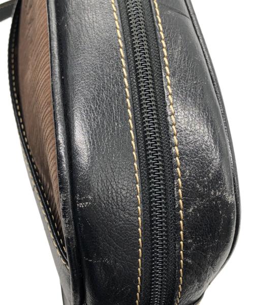 LOEWE（ロエベ）LOEWE (ロエベ) ベラスケスショルダーバッグ ブラウン×ブラックの古着・服飾アイテム