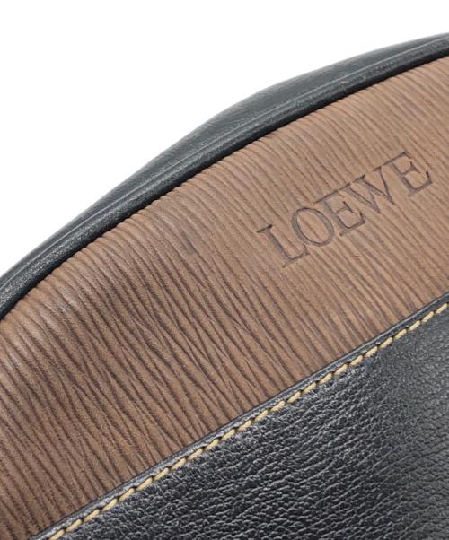LOEWE（ロエベ）LOEWE (ロエベ) ベラスケスショルダーバッグ ブラウン×ブラックの古着・服飾アイテム