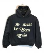 CPFMカクタスプラント フリーマーケット）の古着「BORN AGAIN HOODED BLACK SWEATSHIRT」｜ブラック
