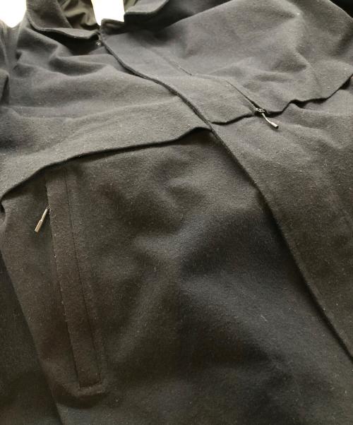 Y-3（ワイスリー）Y-3 (ワイスリー) クラシックメルトンゴアテックスコート ブラック サイズ:SIZE XLの古着・服飾アイテム