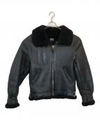 AVIREXアヴィレックス）の古着「TYPE B-3 ムートンジャケット」｜ブラック