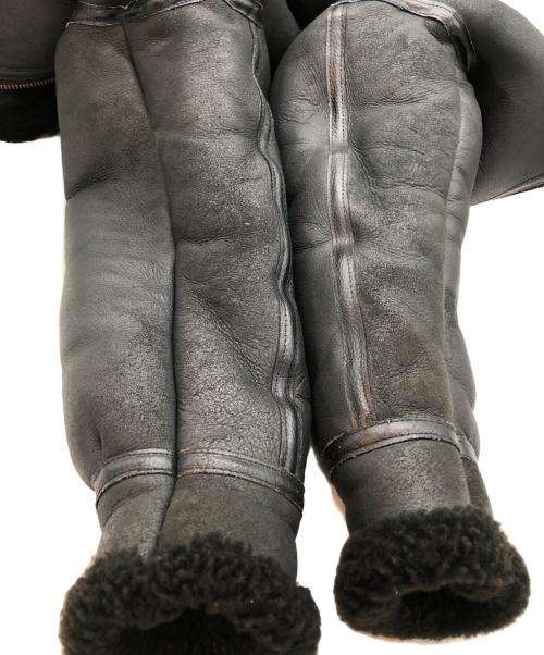 AVIREX（アヴィレックス）AVIREX (アヴィレックス) TYPE B-3 ムートンジャケット ブラック サイズ:SIZE 34の古着・服飾アイテム