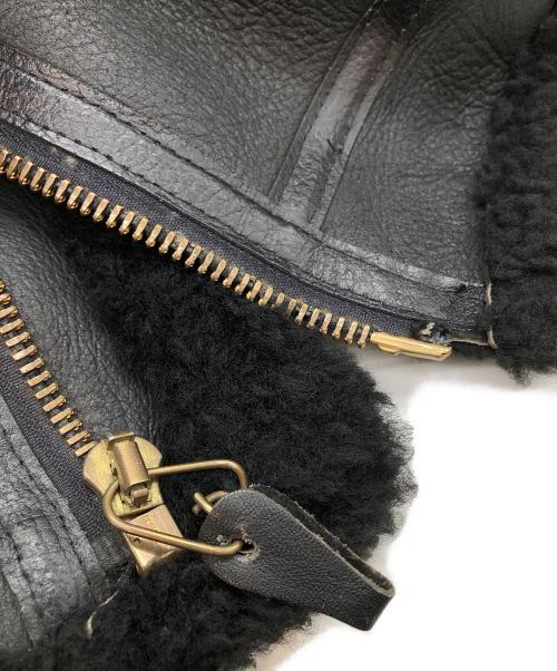 AVIREX（アヴィレックス）AVIREX (アヴィレックス) TYPE B-3 ムートンジャケット ブラック サイズ:SIZE 34の古着・服飾アイテム