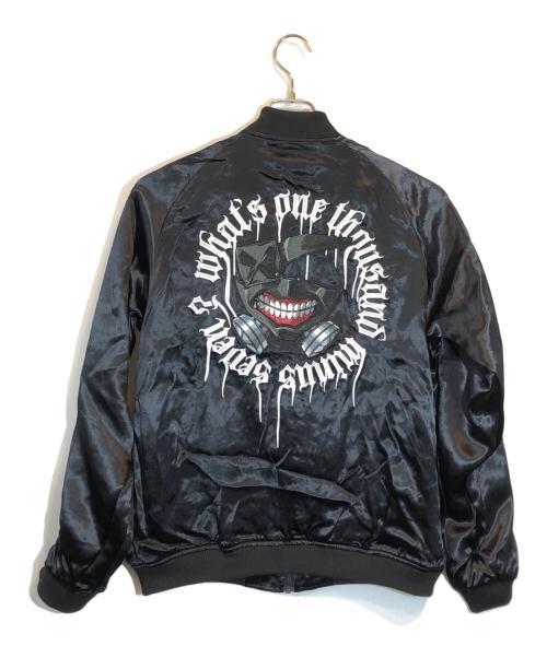 Underground（アンダーグラウンド）UNDERGROUND (アンダーグラウンド) TOKYO GHOUL リバーシブルスタジャン ブラック サイズ:SIZE 44の古着・服飾アイテム