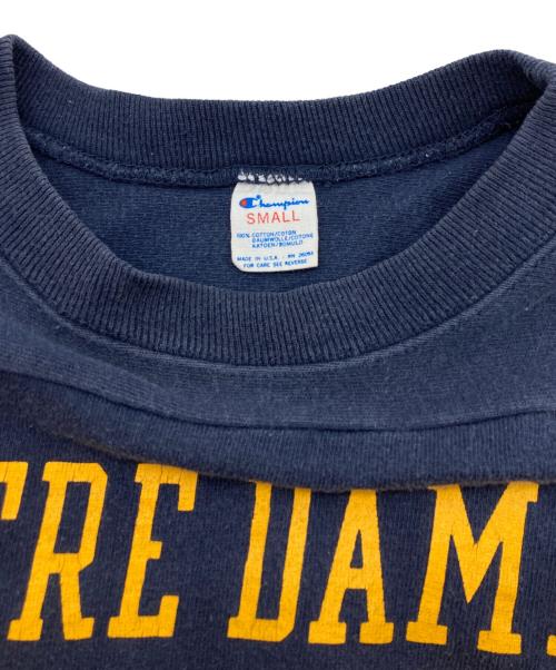 Champion（チャンピオン）Champion (チャンピオン) ヴィンテージスウェット ネイビー サイズ:SMALLの古着・服飾アイテム