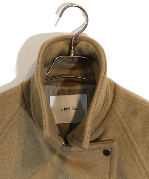 SHIPS any（シップスエニィ）SHIPS any (シップスエニィ) バルマカーン コクーン コート ベージュ サイズ:Fの古着・服飾アイテム