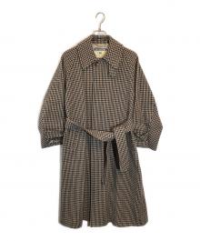 JOURNAL STANDARD（ジャーナルスタンダード）の古着「モッサ/チドリバルカラーコート」｜ブラウン