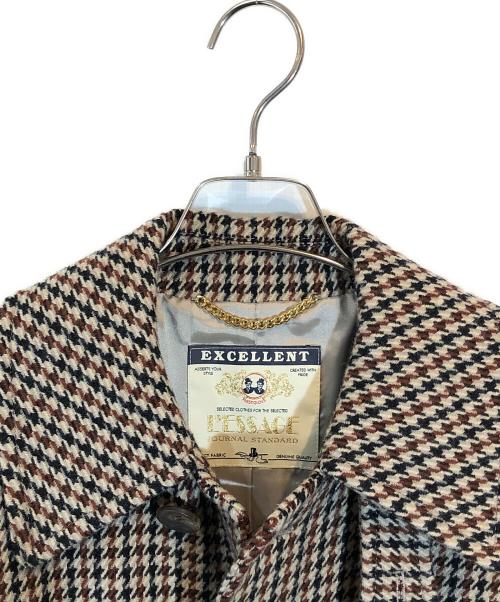 JOURNAL STANDARD（ジャーナルスタンダード）JOURNAL STANDARD (ジャーナルスタンダード) モッサ/チドリバルカラーコート ブラウン サイズ:下記参照の古着・服飾アイテム