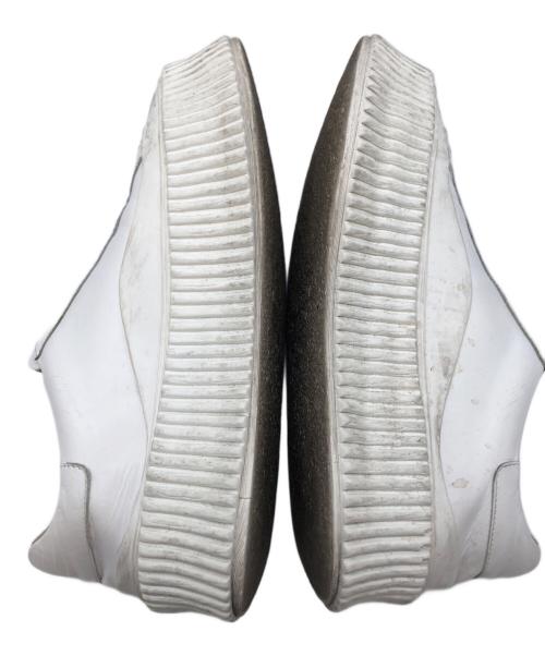 JIL SANDER（ジルサンダー）JIL SANDER (ジルサンダー) 厚底プラットフォームスニーカー ホワイト サイズ:３６の古着・服飾アイテム