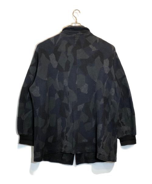 Y's for men（ワイズフォーメン）Y's for men (ワイズフォーメン) 袖リブ BIG スナップウールコート ブラック サイズ:SIZE 3の古着・服飾アイテム