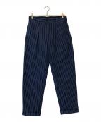 Engineered Garmentsエンジニアドガーメンツ）の古着「Carlyle Pant Chalk Stripe」｜ブルー