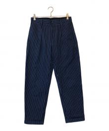 Engineered Garments（エンジニアド ガーメンツ）の古着「Carlyle Pant Chalk Stripe」｜ブルー