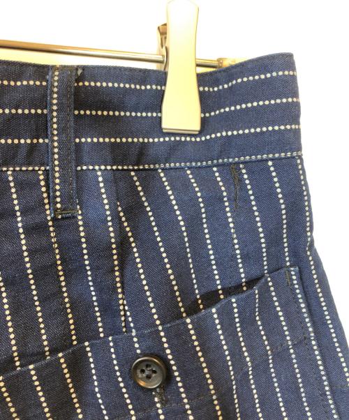 Engineered Garments（エンジニアド ガーメンツ）Engineered Garments (エンジニアドガーメンツ) Carlyle Pant Chalk Stripe ブルー サイズ:XSの古着・服飾アイテム