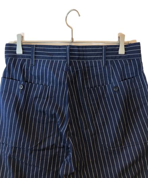 Engineered Garments（エンジニアド ガーメンツ）Engineered Garments (エンジニアドガーメンツ) Carlyle Pant Chalk Stripe ブルー サイズ:XSの古着・服飾アイテム