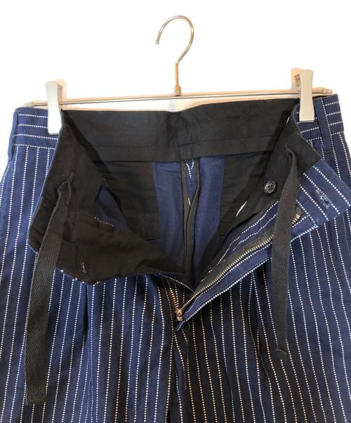 Engineered Garments（エンジニアド ガーメンツ）Engineered Garments (エンジニアドガーメンツ) Carlyle Pant Chalk Stripe ブルー サイズ:XSの古着・服飾アイテム