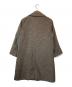 AURALEE (オーラリー) DOUBLE FACE CHECK LONG COAT ブラウン サイズ:3：37000円