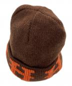 HERMESエルメス）の古着「カシミヤニットキャップ」｜ブラウン