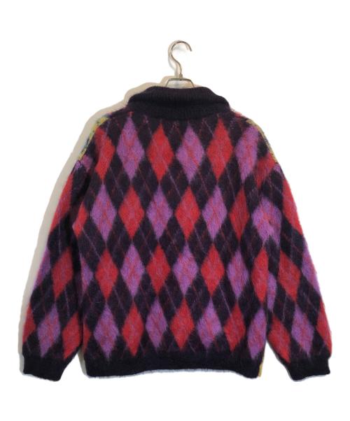 ROBERTO COLLINA（ロベルトコリーナ）ROBERTO COLLINA (ロベルトコリーナ) ダイアモンドパッチオーバーシャツ マルチカラー サイズ:SIZE 50の古着・服飾アイテム