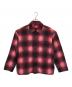 Supreme（シュプリーム）の古着「Shadow Plaid Fleece Shirt」｜レッド