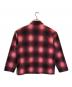 Supreme (シュプリーム) Shadow Plaid Fleece Shirt レッド サイズ:M：22000円