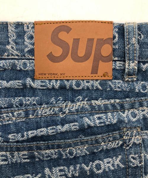 SUPREME（シュプリーム）Supreme (シュプリーム) Multi Type Jacquard Regular Jean インディゴ サイズ:SIZE 36の古着・服飾アイテム
