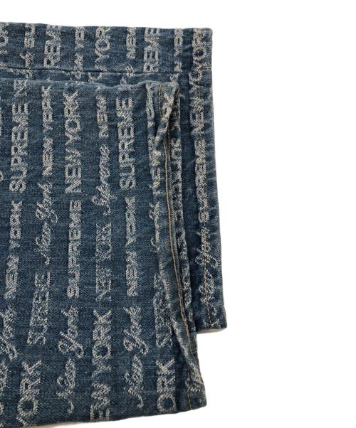 SUPREME（シュプリーム）Supreme (シュプリーム) Multi Type Jacquard Regular Jean インディゴ サイズ:SIZE 36の古着・服飾アイテム