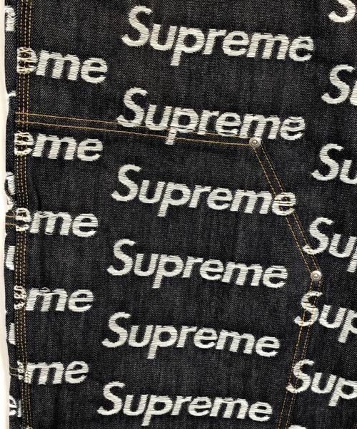 SUPREME（シュプリーム）Supreme (シュプリーム) ジャガードロゴデニムダブルニーデニムペインター インディゴ サイズ:SIZE 36の古着・服飾アイテム
