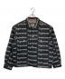 SUPREME（シュプリーム）の古着「Jacquard Logos Denim Trucker Jacket（ジャガード ロゴ デニム トラッカージャケット）」｜インディゴ