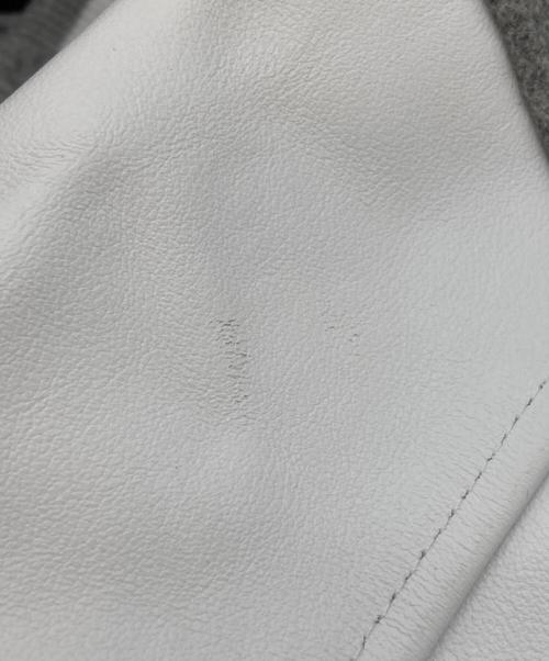 ICE CREAM（アイスクリーム）Ice Cream (アイスクリーム) WIND AND SEA (ウィンダンシー) VARSITY JACKET グレー サイズ:XLの古着・服飾アイテム