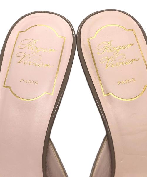 Roger Vivier（ロジェ ヴィヴィエ）Roger Vivier (ロジェ ヴィヴィエ) ヒールサンダル ベージュ サイズ:35の古着・服飾アイテム