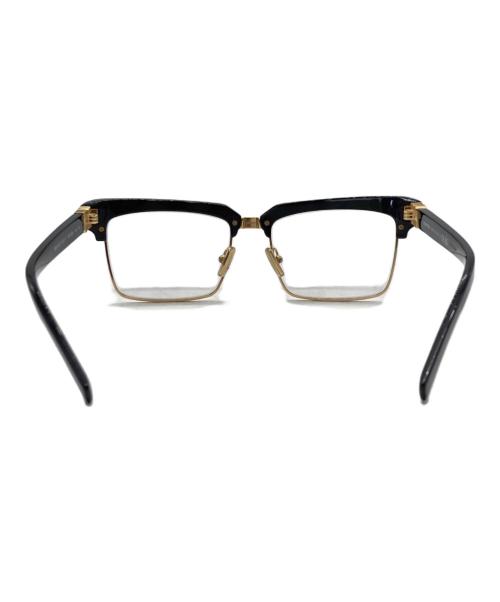 MIU MIU（ミュウミュウ）MIU MIU (ミュウミュウ) Blue-Light Block New Women Eyeglasses ブラック×ゴールド サイズ:54□17の古着・服飾アイテム