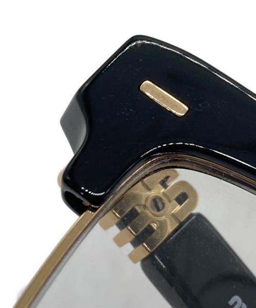 MIU MIU（ミュウミュウ）MIU MIU (ミュウミュウ) Blue-Light Block New Women Eyeglasses ブラック×ゴールド サイズ:54□17の古着・服飾アイテム