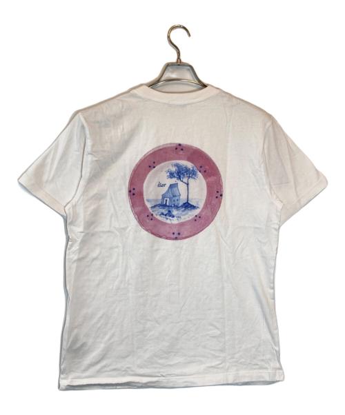 Dior（ディオール）DIOR (ディオール) Hylton Nel プリントTシャツ ホワイト サイズ:SIZE Lの古着・服飾アイテム