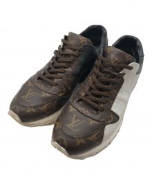 LOUIS VUITTON（ルイ ヴィトン）の古着「モノグラム ランアウェイ スニーカー」｜ブラウン×ブラック
