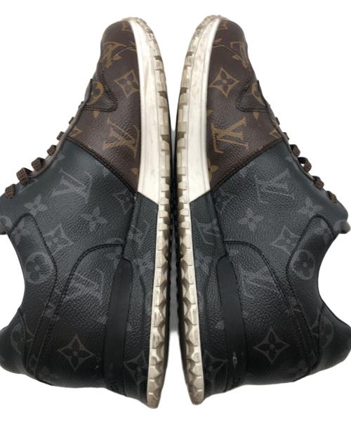 LOUIS VUITTON（ルイ ヴィトン）LOUIS VUITTON (ルイ ヴィトン) モノグラム ランアウェイ スニーカー ブラウン×ブラック サイズ:SIZE 7 1/2の古着・服飾アイテム