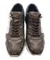 中古・古着 LOUIS VUITTON (ルイ ヴィトン) モノグラム ランアウェイ スニーカー ブラウン×ブラック サイズ:SIZE 7 1/2：37000円
