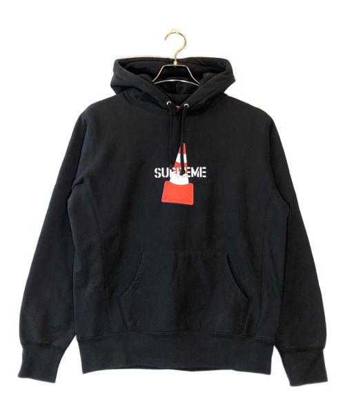 SUPREME（シュプリーム）Supreme (シュプリーム) CONE HOODED SWEATSHIRT ブラック サイズ:Smallの古着・服飾アイテム