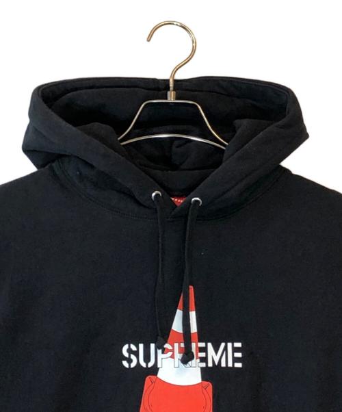SUPREME（シュプリーム）Supreme (シュプリーム) CONE HOODED SWEATSHIRT ブラック サイズ:Smallの古着・服飾アイテム