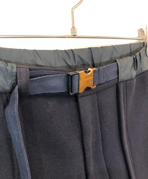 sacai（サカイ）sacai (サカイ) Belted Sweat Pants ブラック サイズ:SIZE 2の古着・服飾アイテム