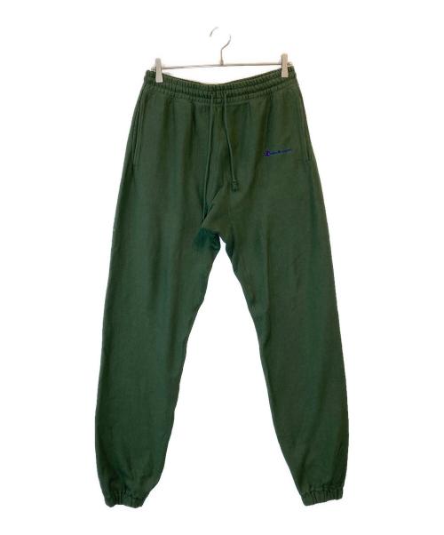 SAINT MICHAEL（セントマイケル）SAINT MICHAEL (セントマイケル) SWEAT PANTS グリーン サイズ:SMALLの古着・服飾アイテム