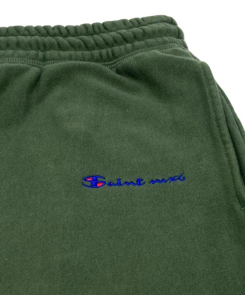 SAINT MICHAEL（セントマイケル）SAINT MICHAEL (セントマイケル) SWEAT PANTS グリーン サイズ:SMALLの古着・服飾アイテム