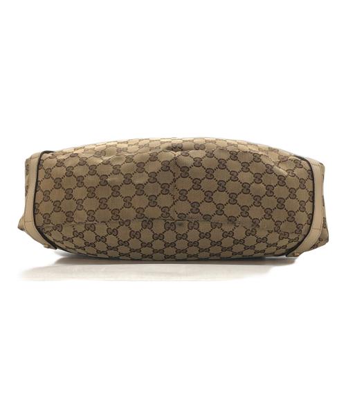 GUCCI（グッチ）GUCCI (グッチ) GGキャンバス トートバッグ ベージュの古着・服飾アイテム